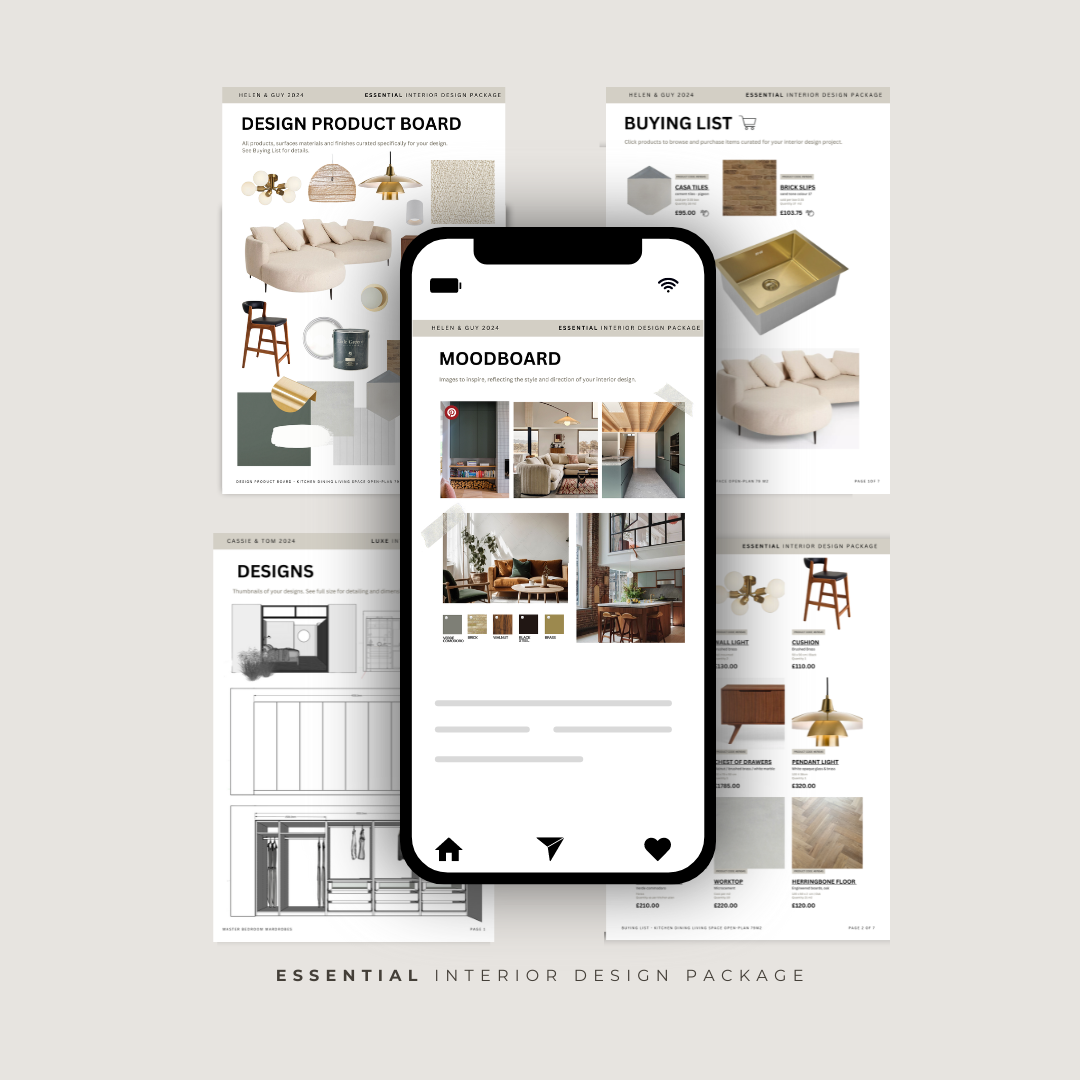 Interior Design Package: Essential – LuxeSpace Design
